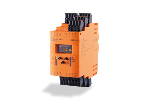 Evaluation unit for analogue standard signals