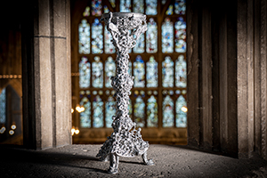 Renishaw returns replica of twelfth-century candlestick to Gloucester
