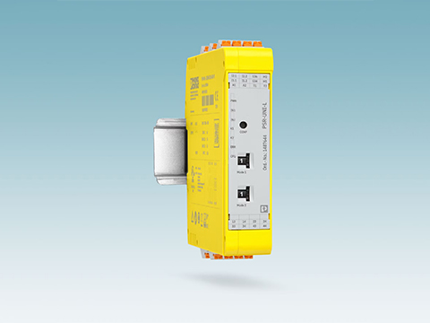 Multifunctional safety relay: Two protective functions in one device