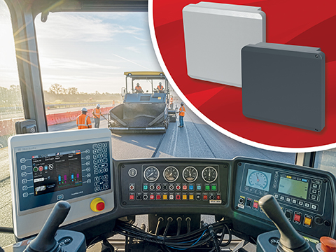 Safeguard in-cab electronics with diecast HMI enclosures