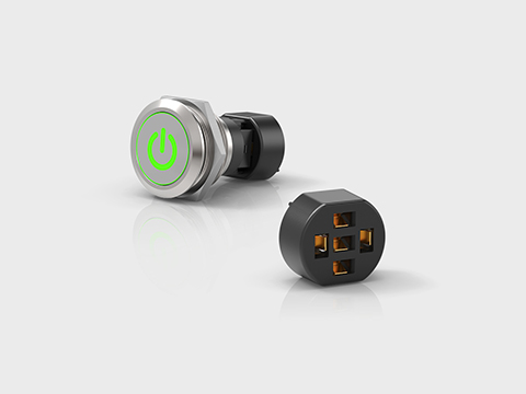 PCB adapter expands the versatility of Series 82 pushbuttons