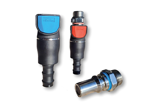 Universal quick disconnect couplings for liquid cooling applications