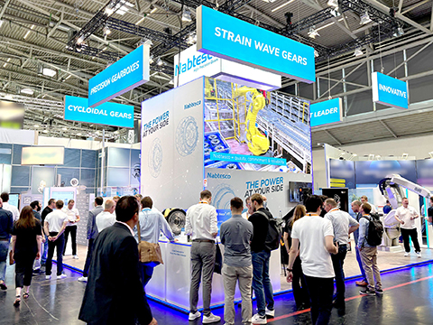Exciting innovations from Nabtesco at automatica 2025