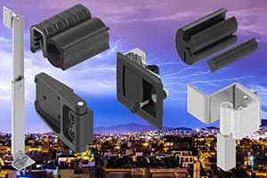 Genset housing hardware from Emka