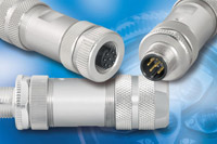 New shielded M12 connectors have 8-10mm cable outlet