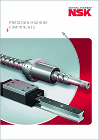 New precision machine components catalogue from NSK