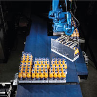 Motoman robots plus AirGrip equals a better grip on bottles