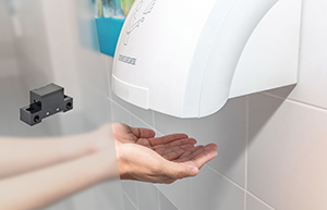 Longer distance sensor for touchless control solutions