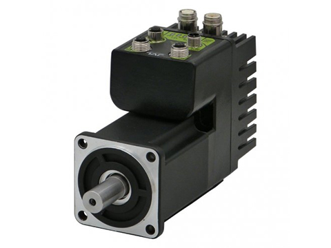 Integrated servomotor with built-in Industrial Ethernet interface
