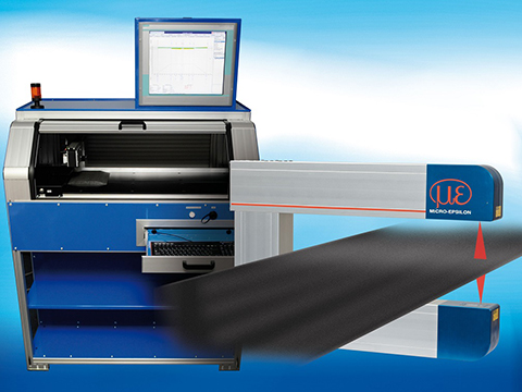 Non-contact inline and offline measurement and inspection systems for rubber strip and tyres