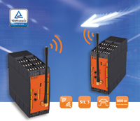 Bidirectional radio-controlled safety module