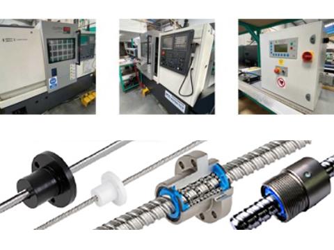 New machining capabilities for your custom ballscrews and leadscrews