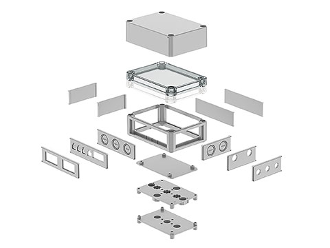 Flexible approaches to industrial enclosure customisation