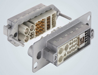 Robust metal docking frame for easy connections