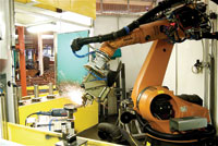 Automation transforms forge's finishing facility