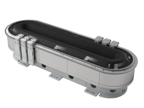 Intelligent Track System Enables Faster Motion Across Heavier Payloads
