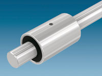 Guide ball bushing for miniature sizes