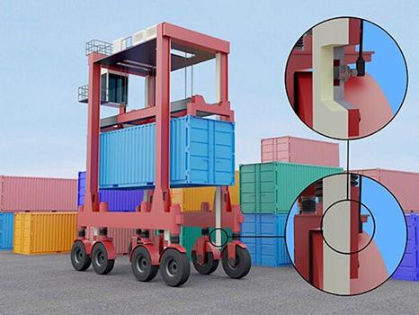 Inductive sensors measure bearing wear to improve OEE of container carriers