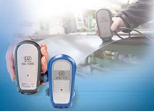 Portable gauges enable high precision measurements on CFRP and metal substrates