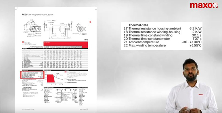 Maxon datasheets explained in part 2 of video series