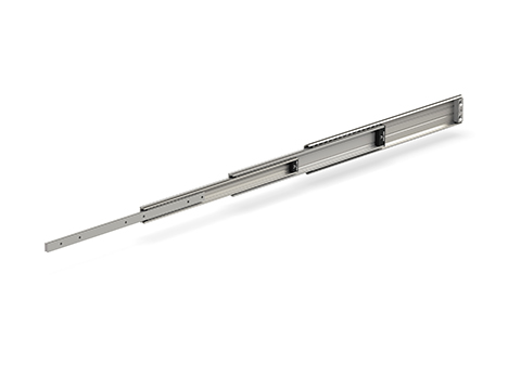Telescopic rails for increased load capacity and optimised motion control
