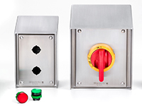 Marking stainless steel made easy for enclosure manufacturer