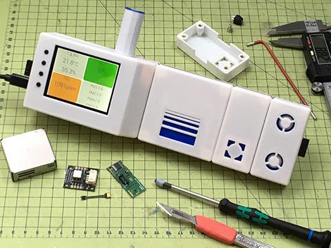 DesignSpark environmental sensor development kit certified by OSHWA