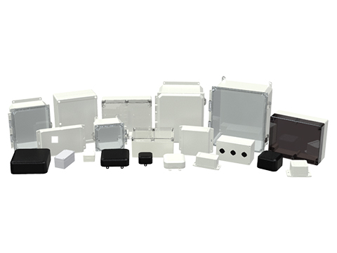 Polycarbonate enclosures offer high durability, excellent impact resistance and are suitable for use in harsh environments