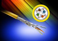 Flexible data cables for 10 Gigabit Ethernet applications