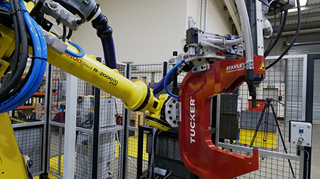 Robots ensure repeatable production for automotive parts manufacturer