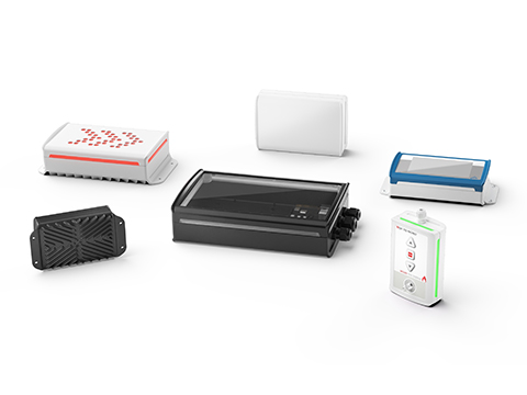 Enclosures optimised for wireless and cooling