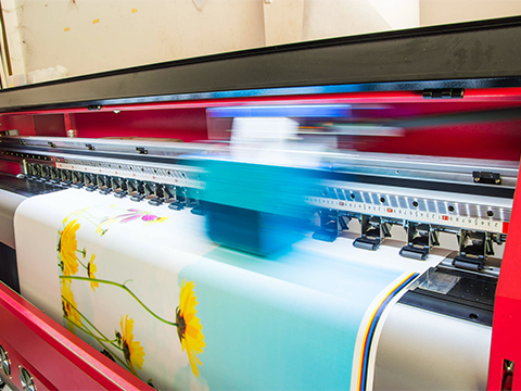 Supply and control devices for industrial printers