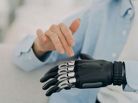 Improving prosthetic design and manufacture with electronic drives