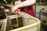 Adhesives + new joint design = many performance advantages