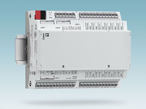 Modular controller with KNX integration