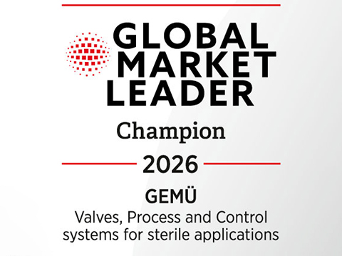 GEMU named as Global Market Leader for the tenth time in a row