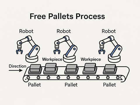 Boosting free pallets automation for speed and scalability
