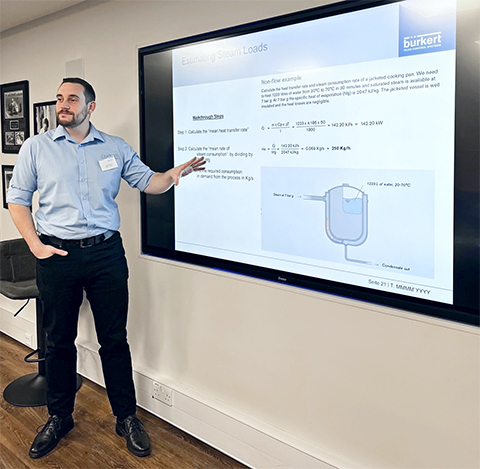 Bürkert offers free two-day steam training course