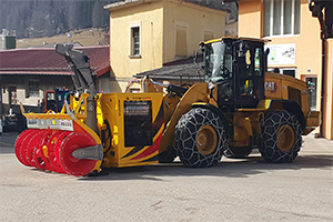 Stromag provides complete powertrain package for Zaugg snow blowers