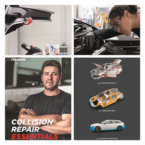 Vehicle collision repair products at-a-glance