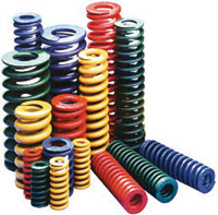 A wide range of springs off the shelf