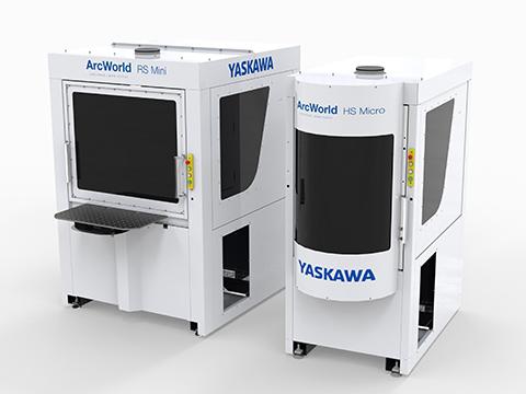 Self-contained, ultra-compact robot welding systems