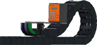 Cost-effective emergency stop safety mechanism for cable management