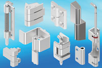 Stainless hinges for specialist enclosures