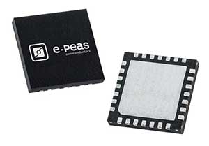 Mouser Electronics becomes first authorised global distributor of e-peas energy-harvesting PMICs