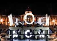 Seeing your name in lights, thanks to KUKA robots