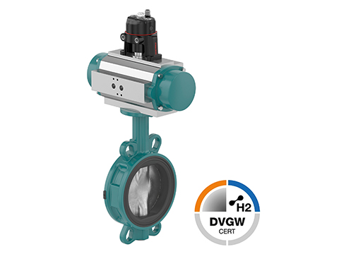 GEMU butterfly valves certified for hydrogen applications