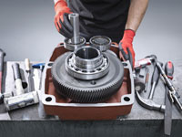 Repaired industrial gearboxes are better than before