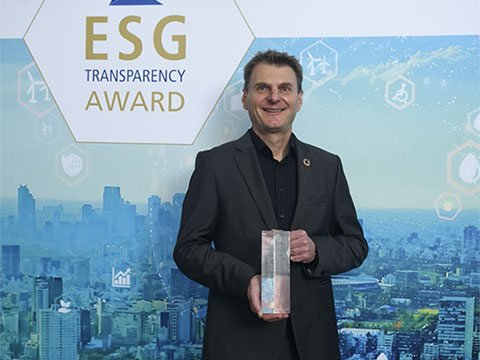 Klüber Lubrication receives ESG Transparency Award for Sustainability Report