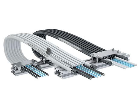 Flat cable system from Kabelschlepp Metool for cleanrooms